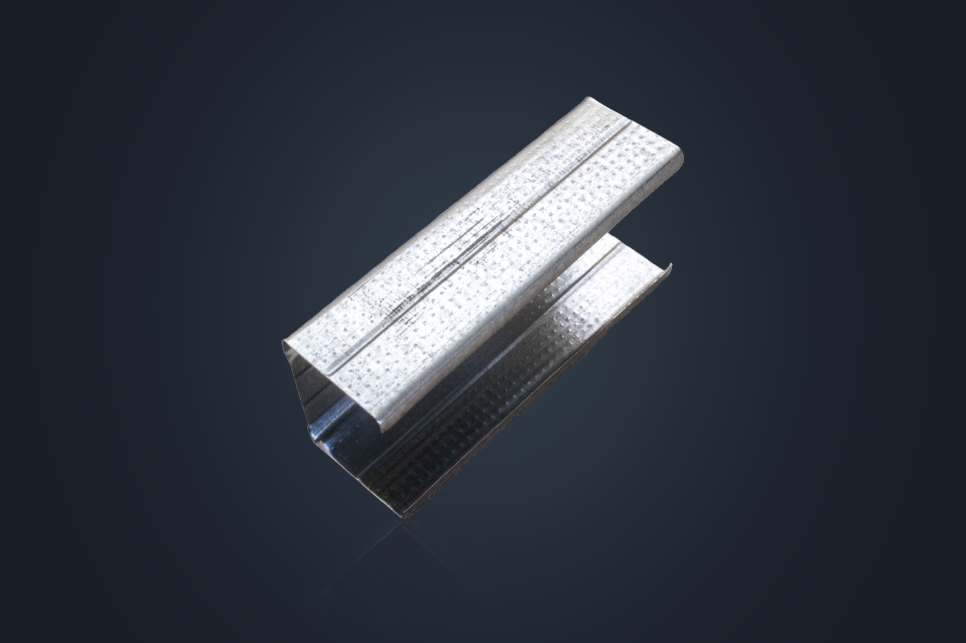 Stud — view 1 of 4, galvanised steel profile on a plain background.