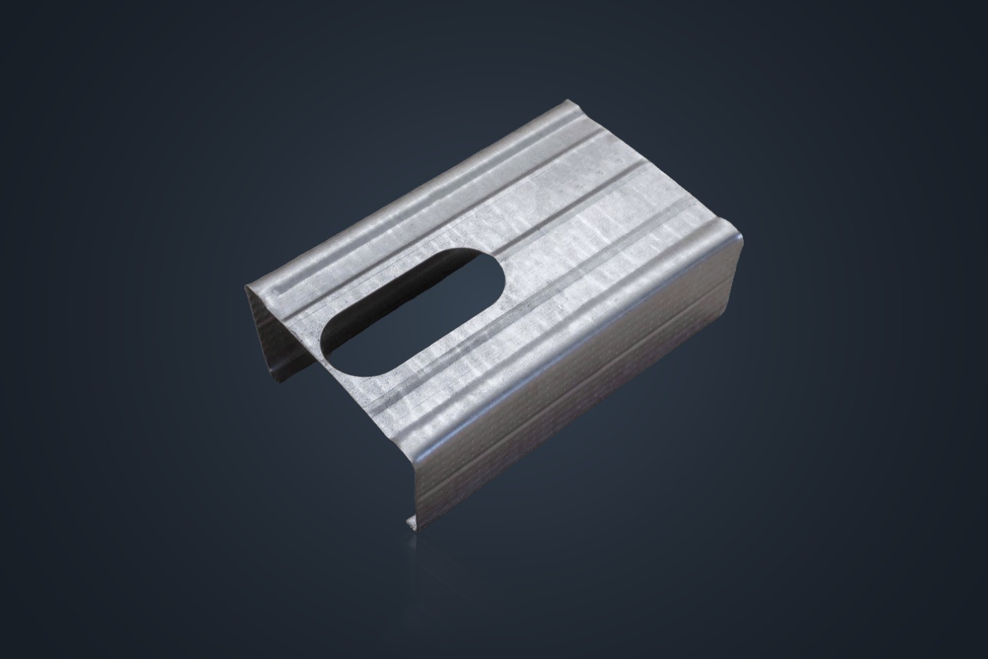 Stud — view 4 of 4, galvanised steel profile on a plain background.