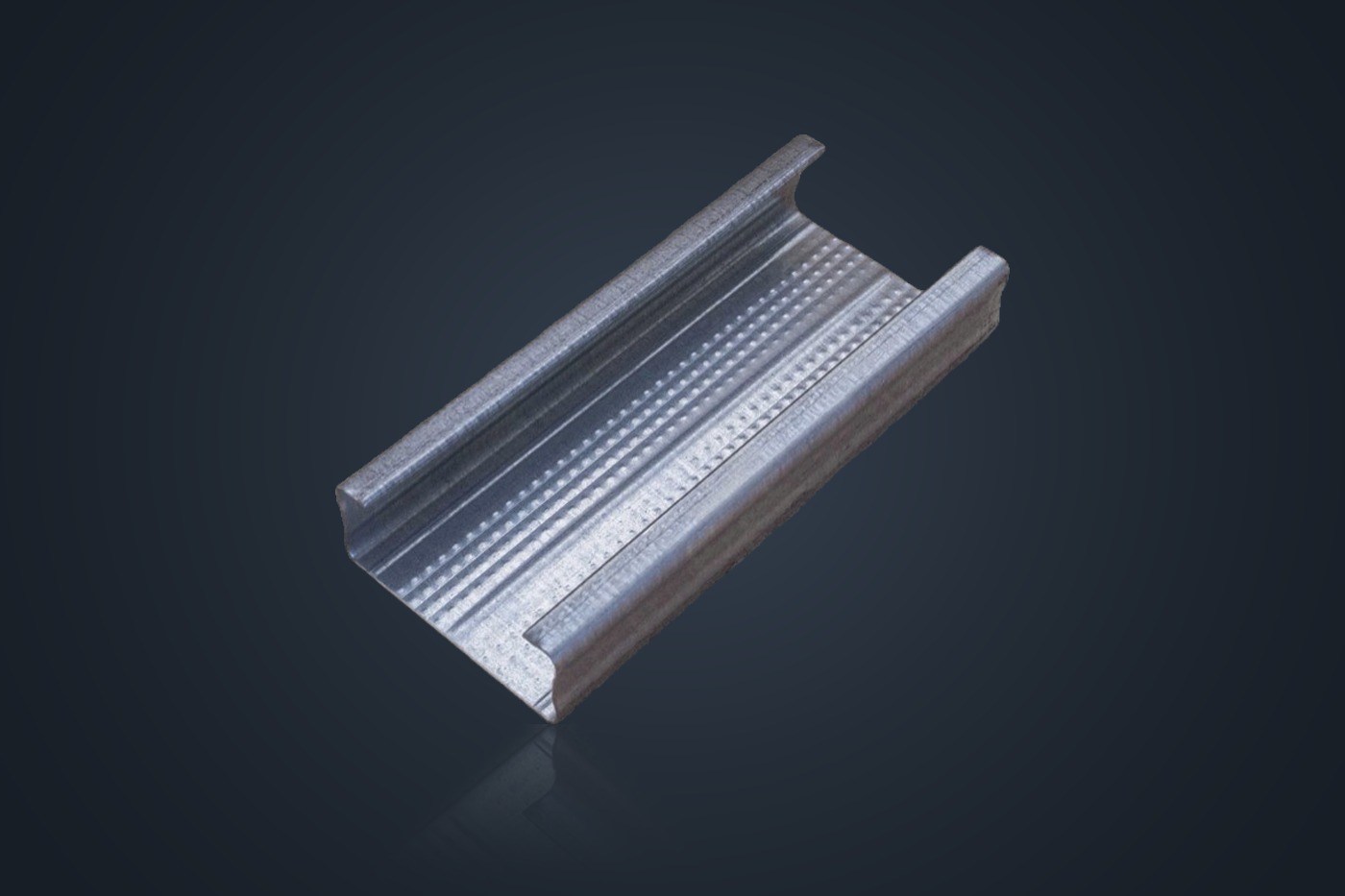 Ceiling Profile — view 2 of 2, galvanised steel profile on a plain background.