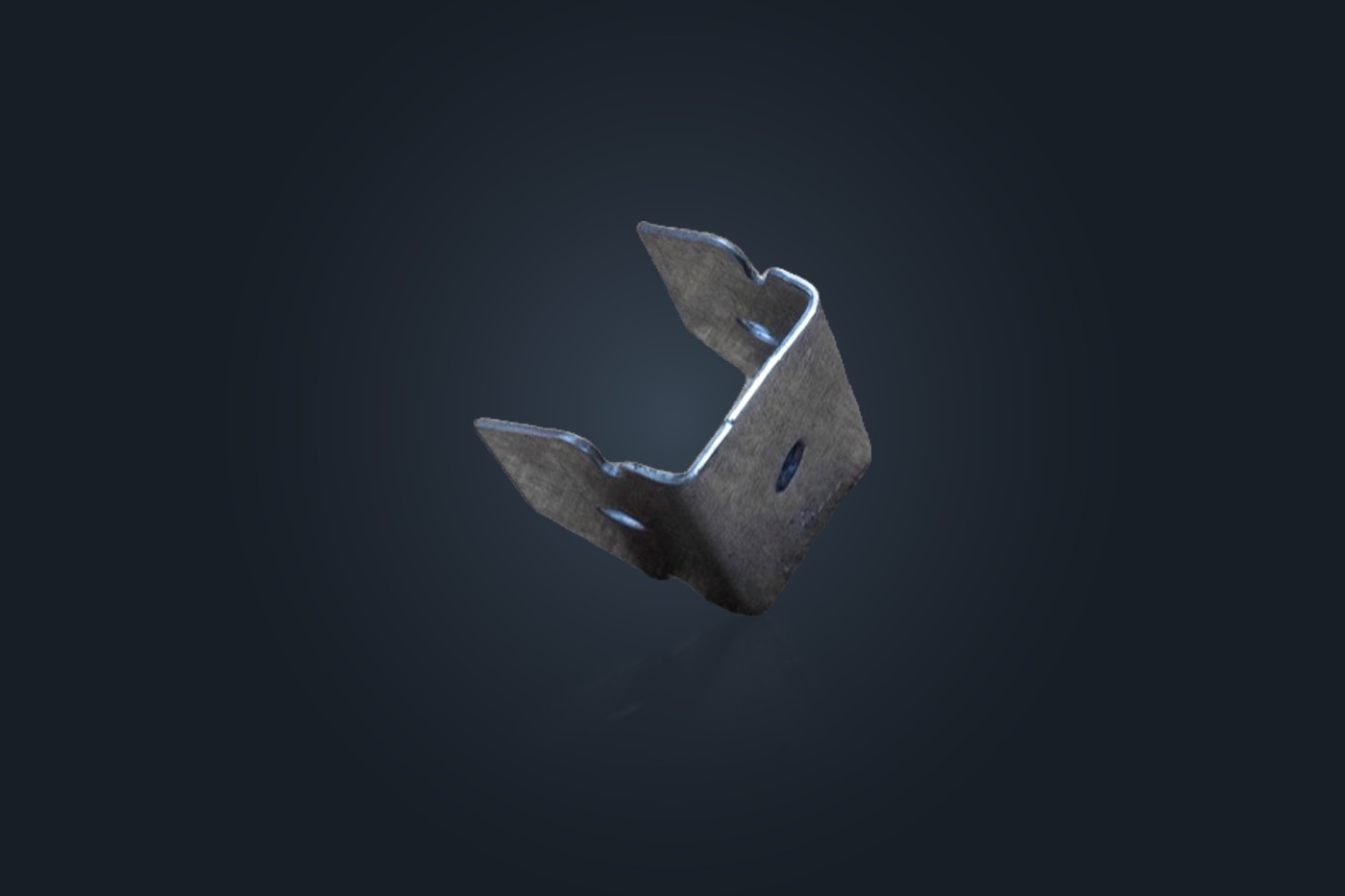 Pivot — view 1 of 2, galvanised steel profile on a plain background.